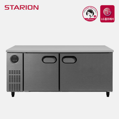 (LG스타리온)테이블냉장/냉동고 1800(내부스텐/SR-T18AIEMC)